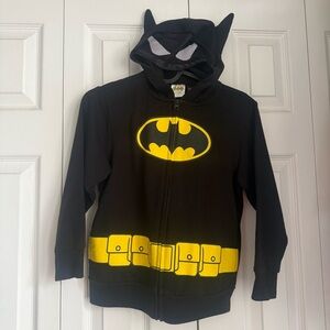 Batman Hoodie with Logo and Mask Hoodie